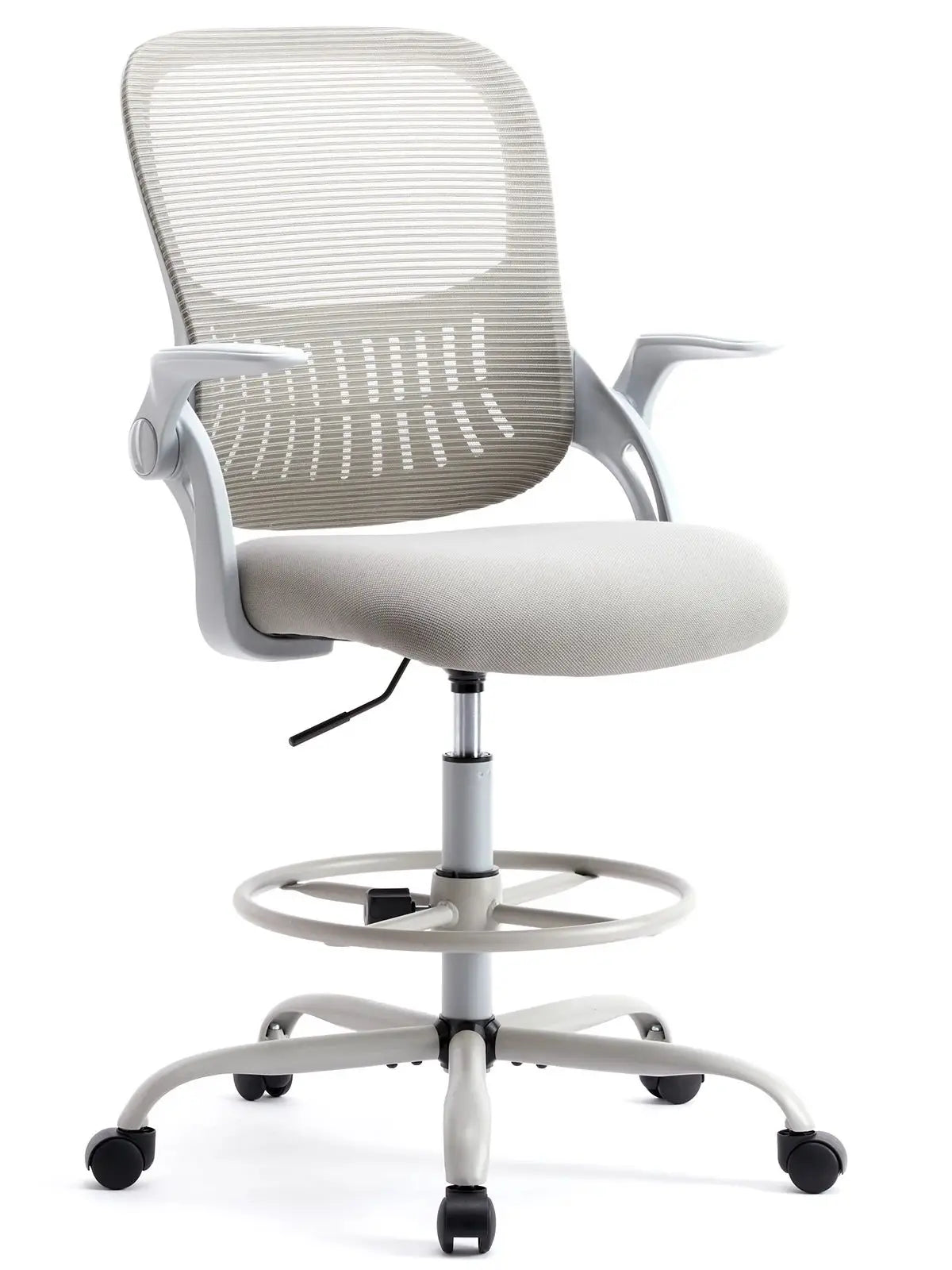 Silla de Oficina Ergonómica con Respaldo de Malla y Altura Regulable