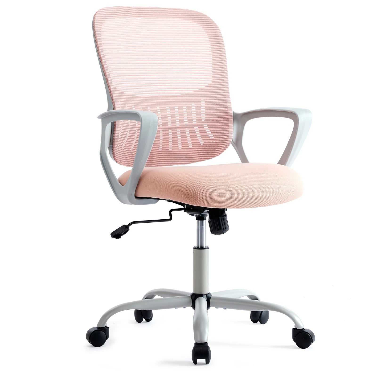 Silla de Oficina Ergonómica con Respaldo de Malla y Altura Regulable