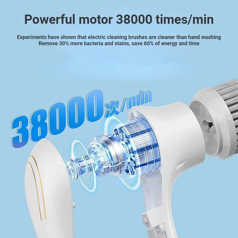 Cepillo de Limpieza Eléctrico 5 en 1 Recargable