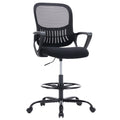 Silla de Oficina Ergonómica con Respaldo de Malla y Altura Regulable