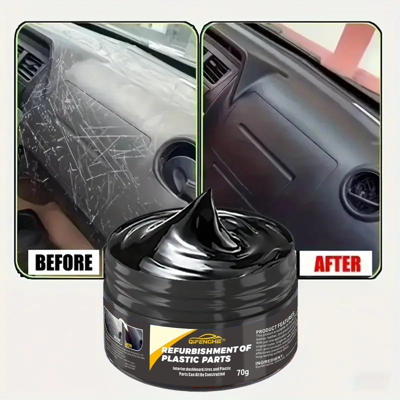 Restaurador de Plásticos para Coche: Interior y Exterior