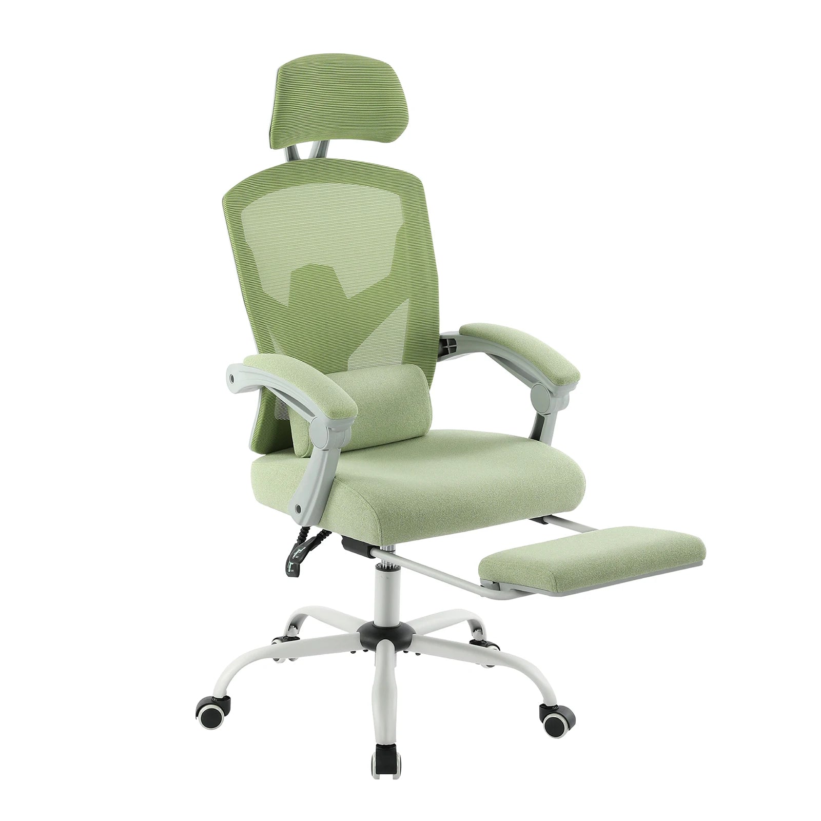 Silla Ergonómica Transpirable para Ordenador con Cojín Lumbar