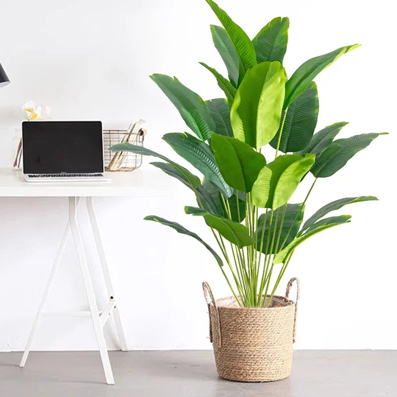 Planta Decorativa Realista para Interiores y Exteriores