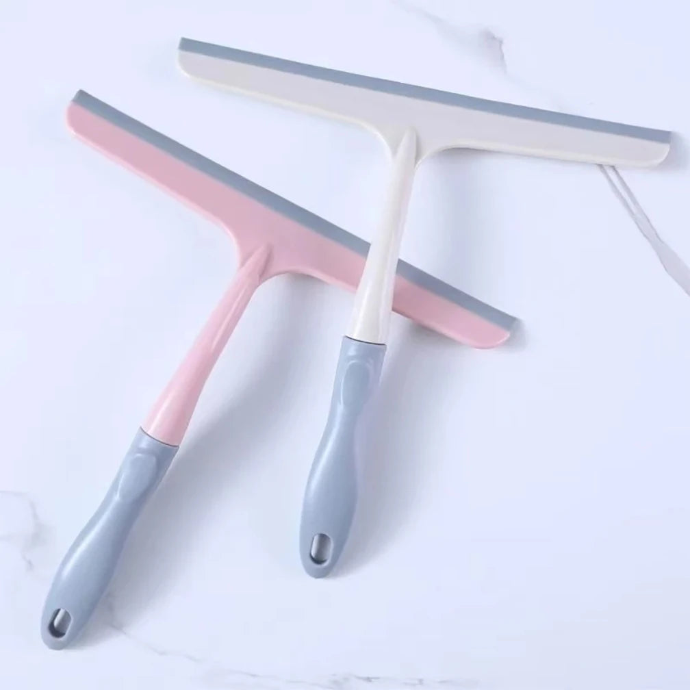 Limpiador Secacristales de Silicona Antiarañazos - Coche, Baño, Cocina