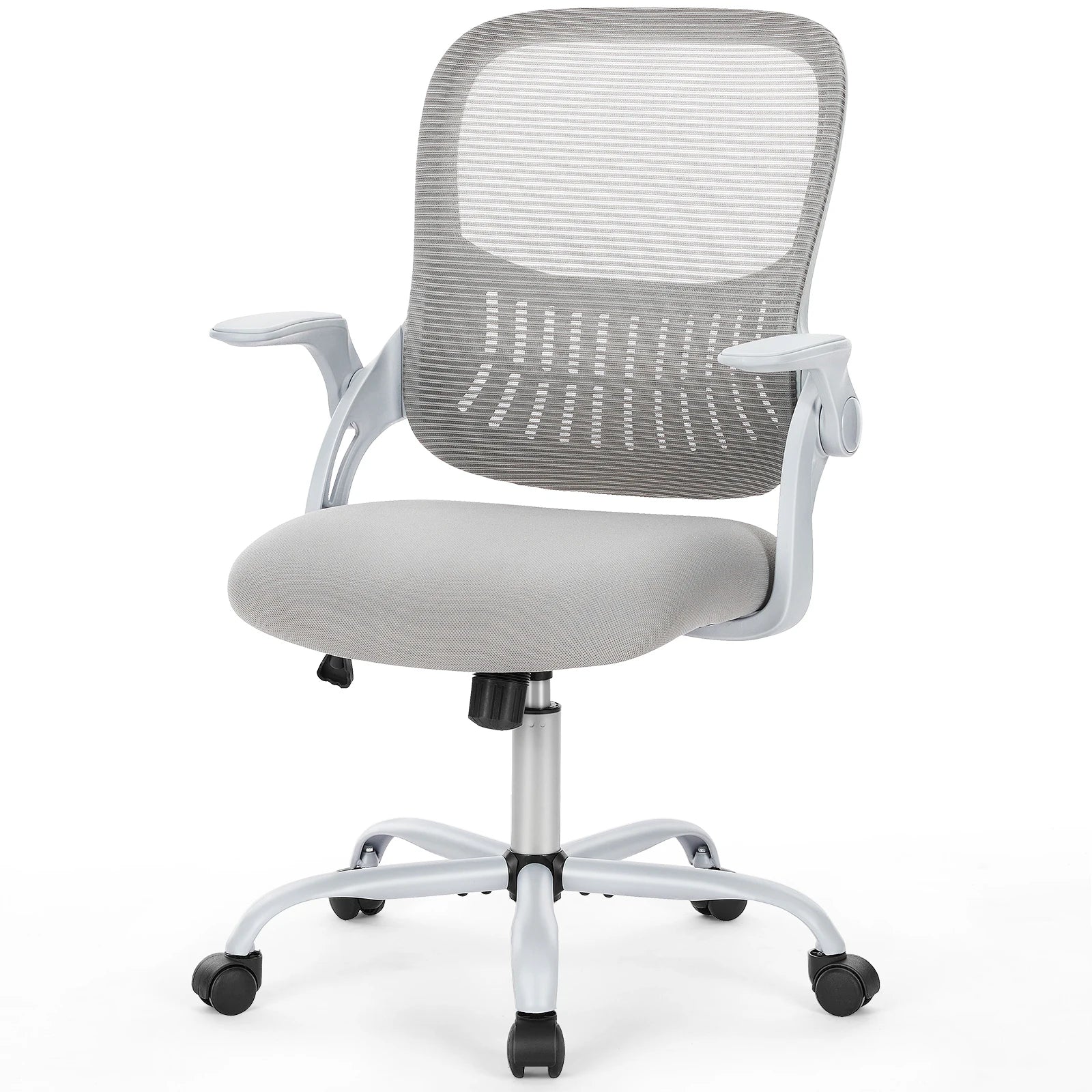 Silla de Oficina Ergonómica con Respaldo de Malla y Altura Regulable