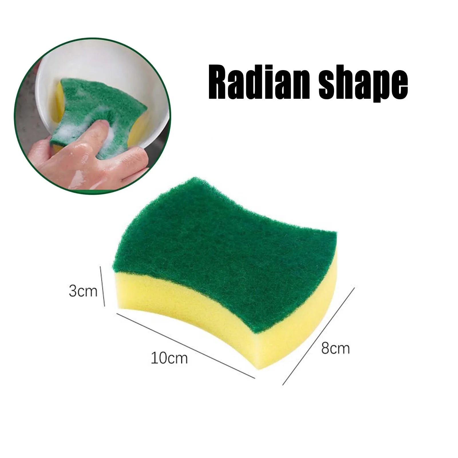 Set de Esponjas de Cocina Súper Absorbentes y Antigrasa