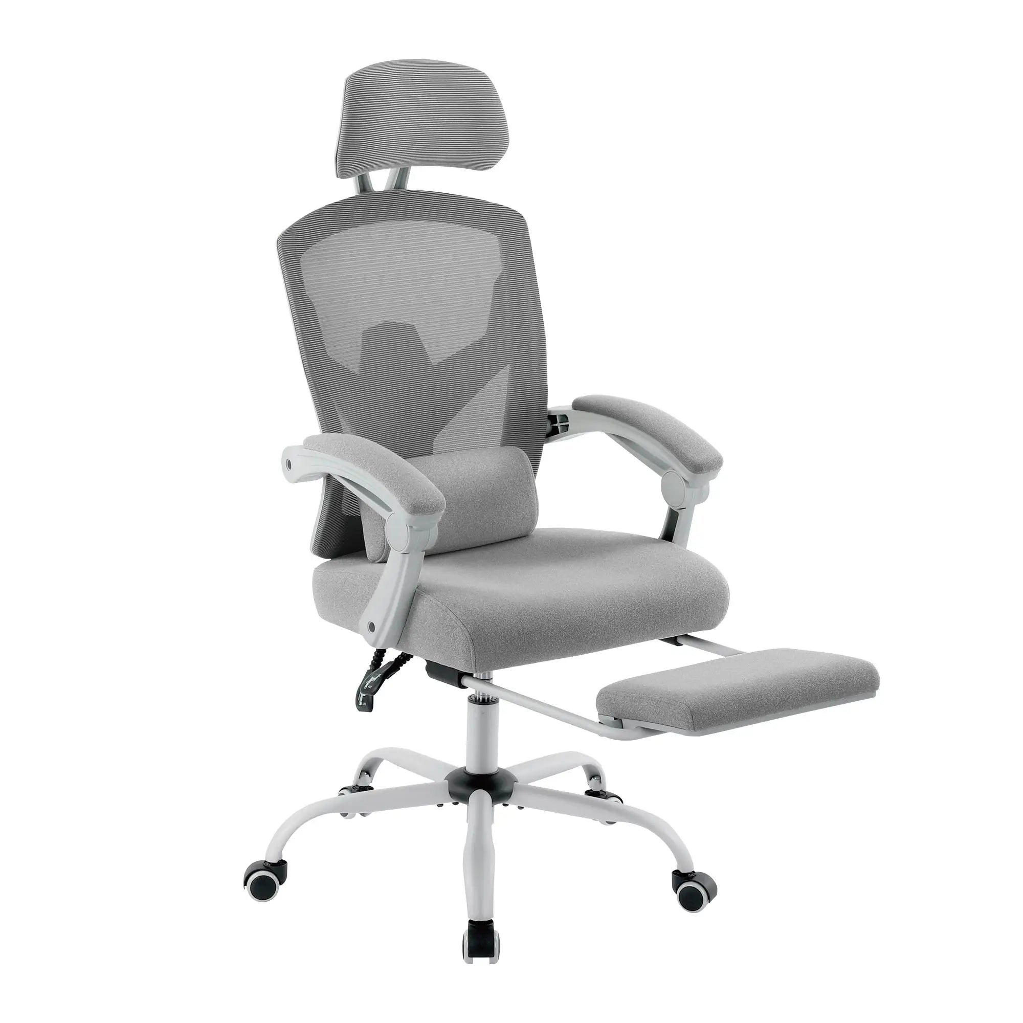 Silla Ergonómica Transpirable para Ordenador con Cojín Lumbar