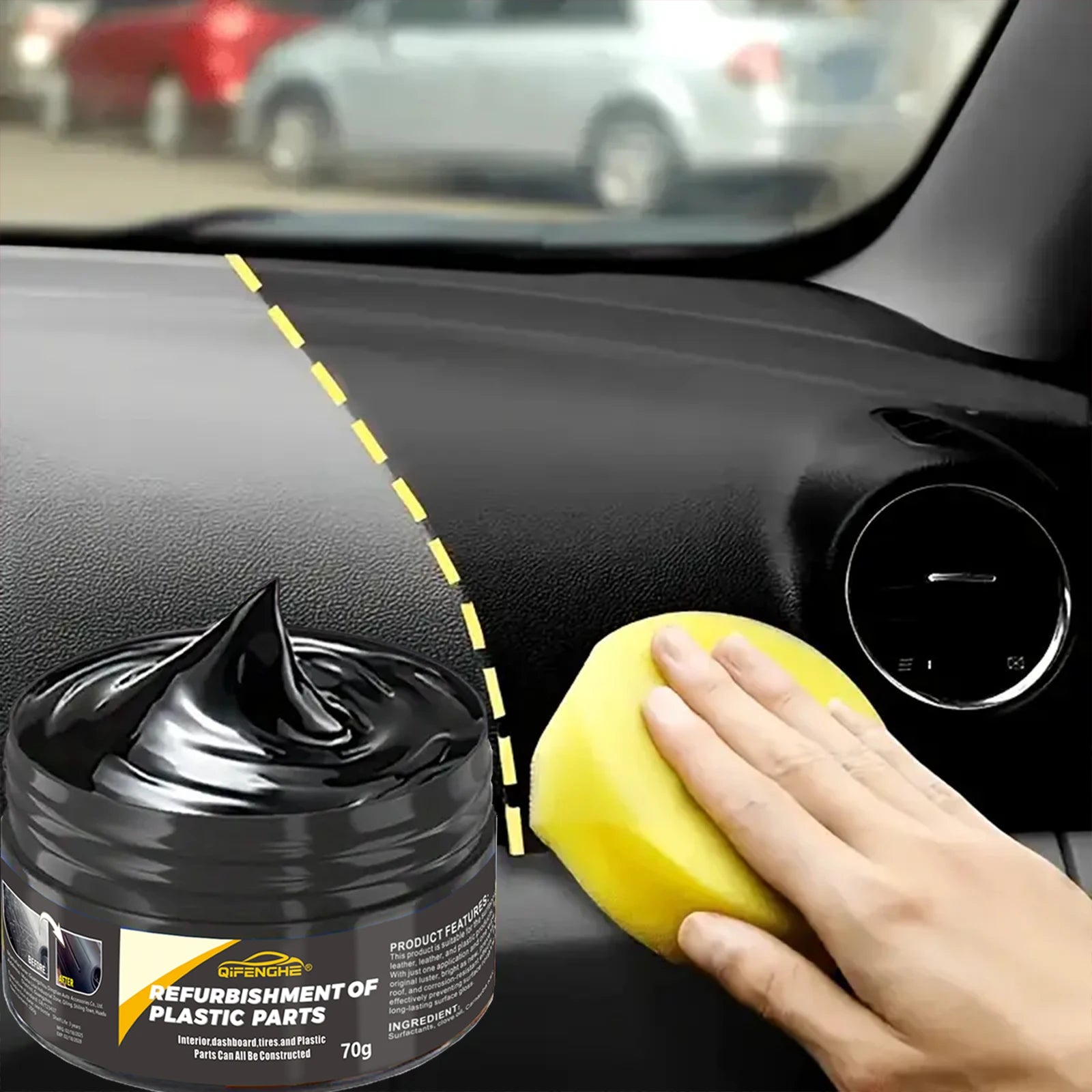 Restaurador de Plásticos para Coche: Interior y Exterior