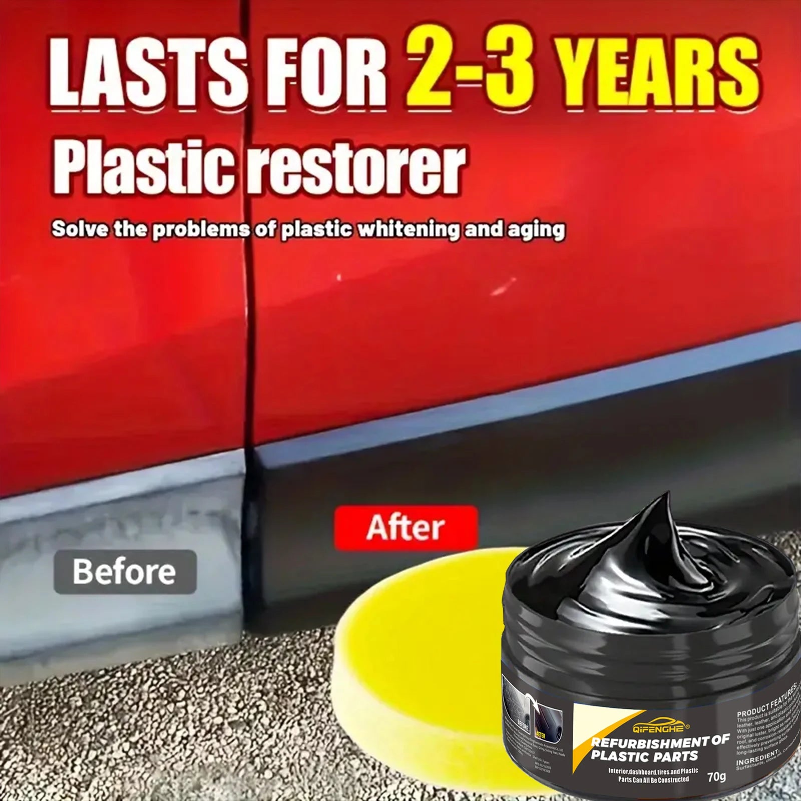 Restaurador de Plásticos para Coche: Interior y Exterior