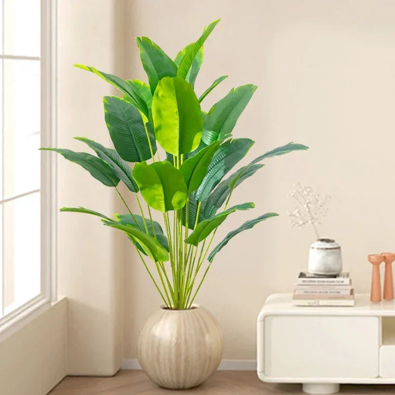 Planta Decorativa Realista para Interiores y Exteriores
