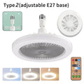 Ventilador de Techo Pequeño con Luz de Intensidad Regulable (E27)