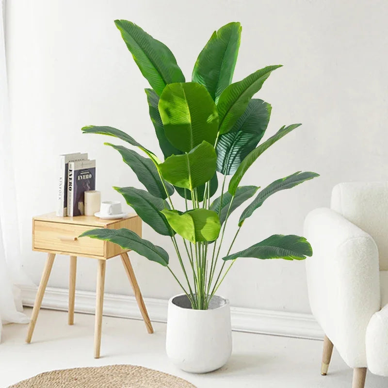 Planta Decorativa Realista para Interiores y Exteriores